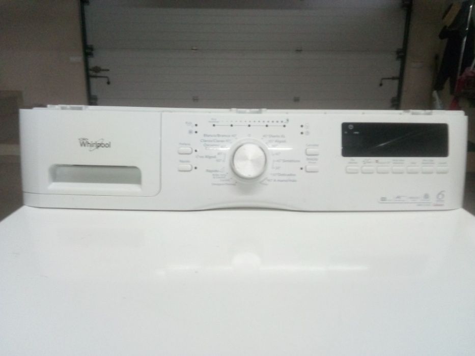 Painel frontal máquina de lavar roupa