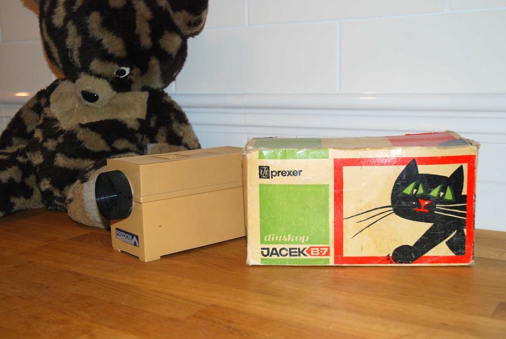 * Rzutnik do bajek JACEK * projektor JACEK * PRL * jak Ania * diaskop