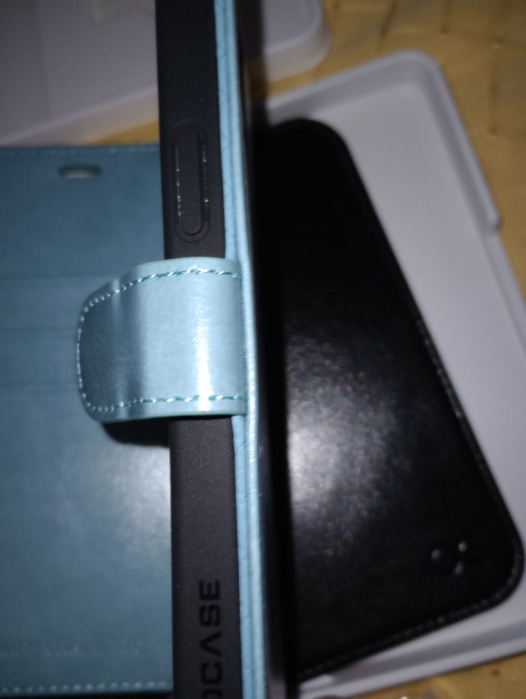 Etui pokrowiec z klapką skórzane iPhone 12/12 Pro i 12 Mini