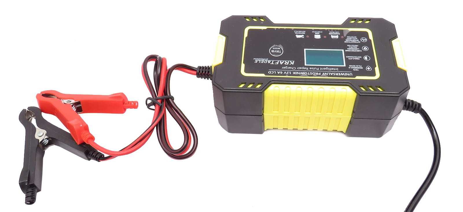 KRAFT&DELE Automatyczny Prostownik Do Akumulatorów Inteligentny KD1290