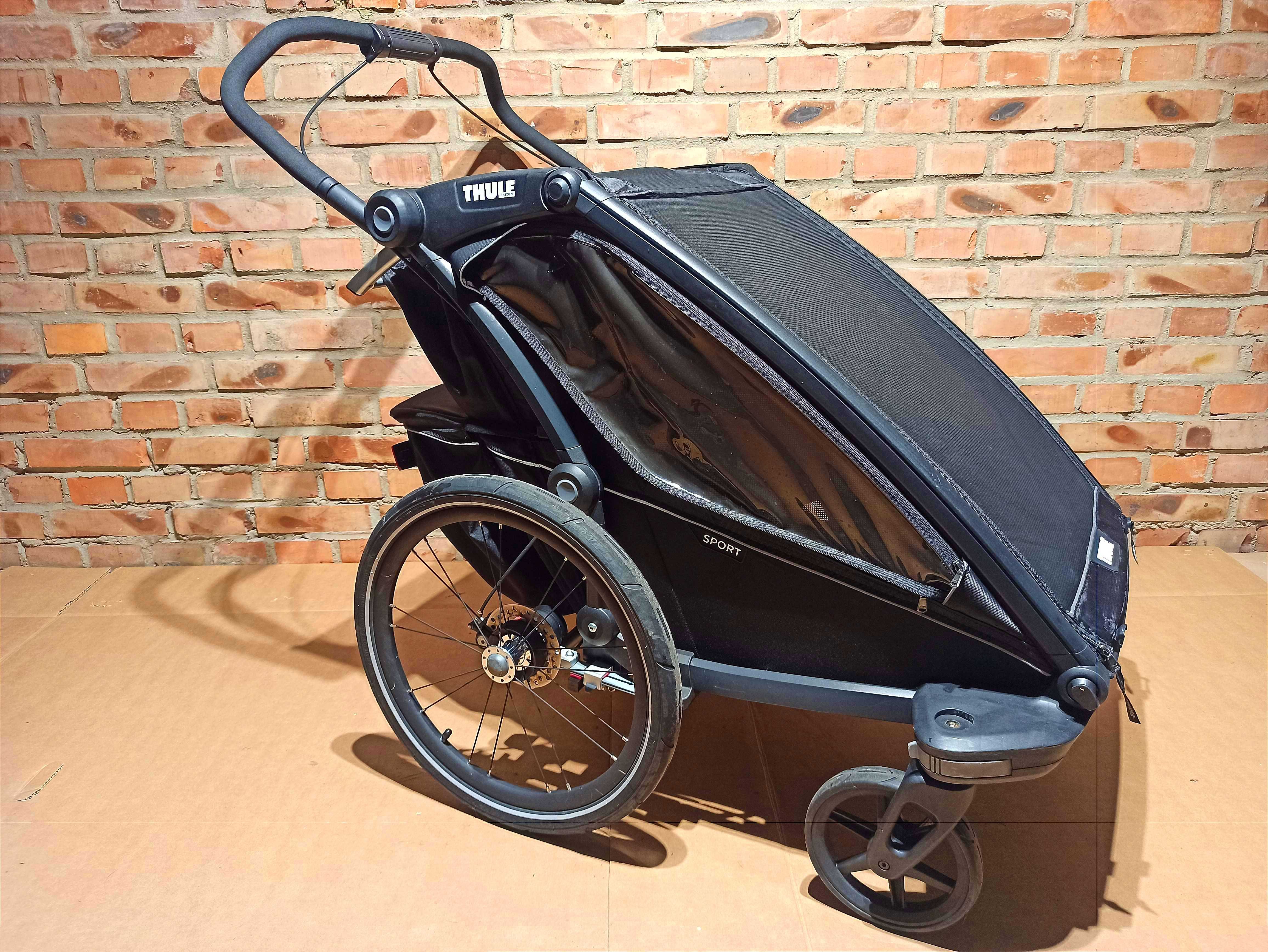 THULE Sport 2 przyczepka rowerowa dla dzieci KOMPLET najnowszy model