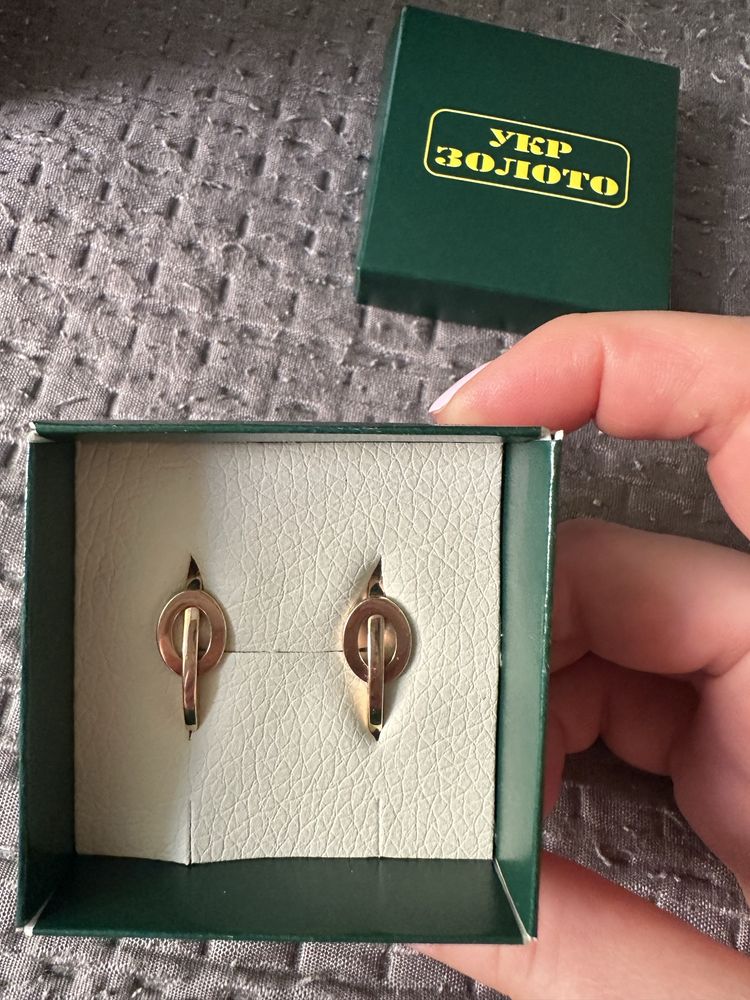 Серьги НОВЫЕ-19000грн(4,84гр)