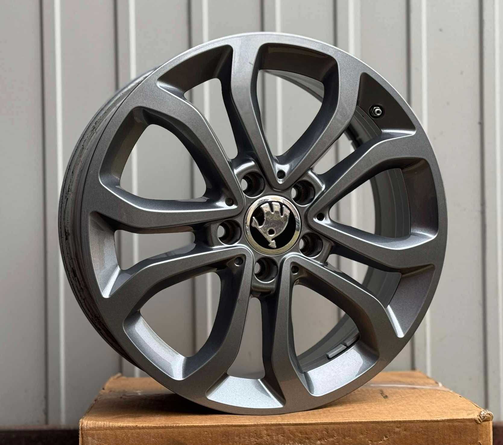 Alufelgi 5x112 r17 Skoda Kodiaq Octavia II III Superb Yeti Karoq 192#
