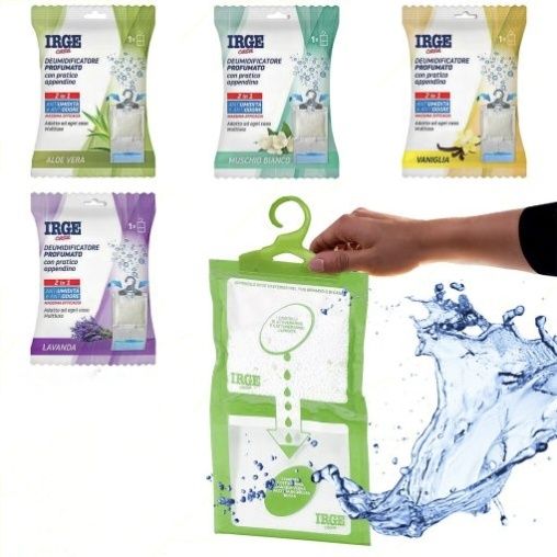 АКЦІЯ! Вологопоглинач та поглинач запаху з підвіскою Irge 500ml.Італія