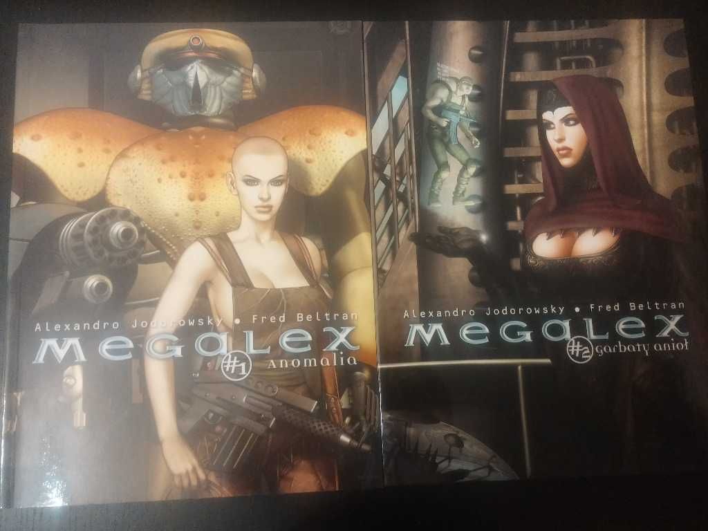 MEGALEX 1+2; JODOROWSKY + Beltran; niesamowita grafika!