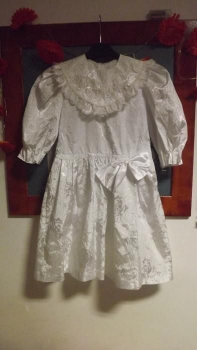 Vestido de cerimónia/baptizado/1ª Comunhão ou menina das alianças