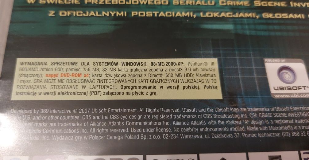 Gra PC DVD-ROM CSI: Kryminalne zagadki Las Vegas, Mroczne motywy