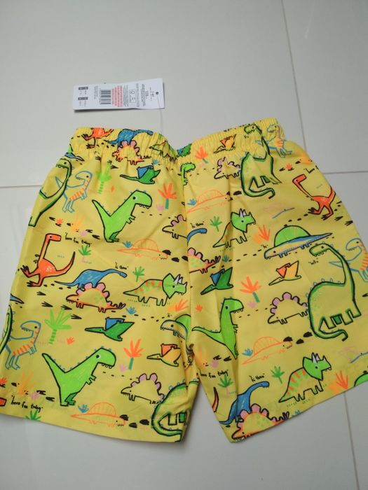 Spodenki dinozaury 128 nowe