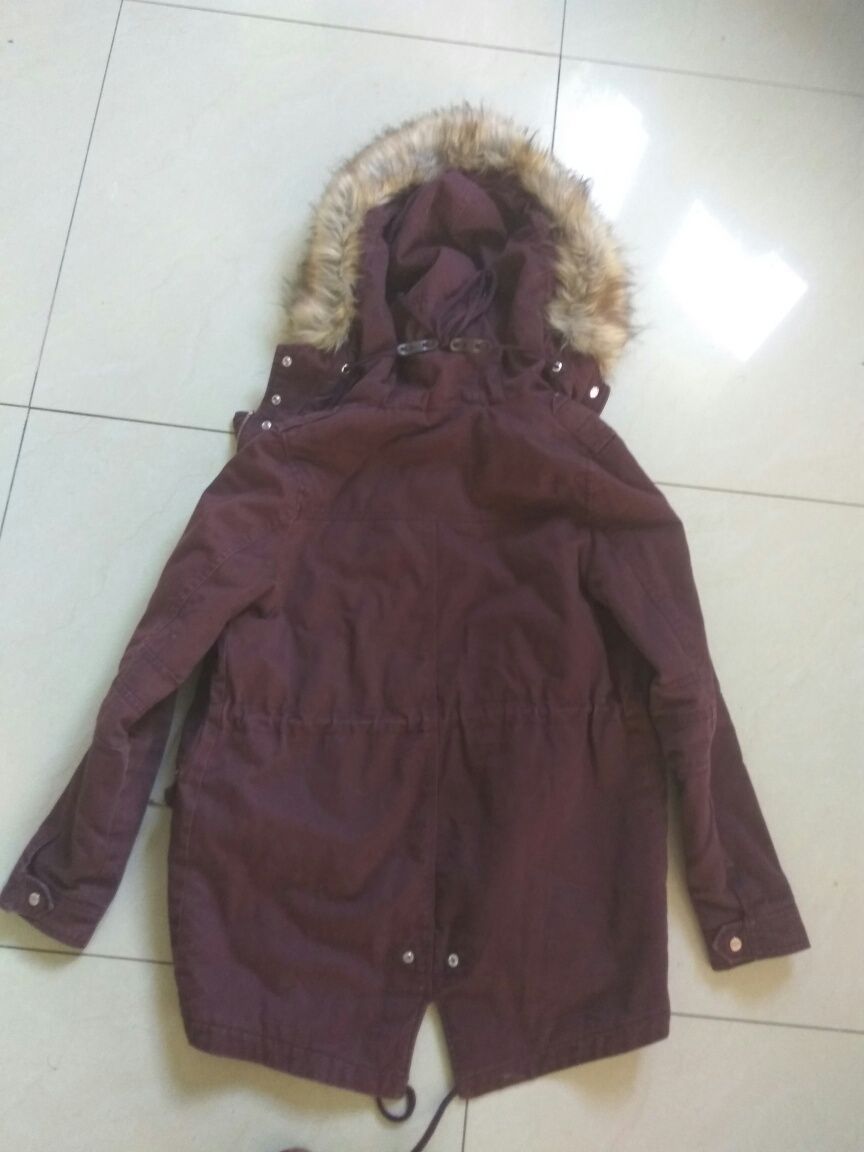 Kurtka parka Bershka r.S jesienna