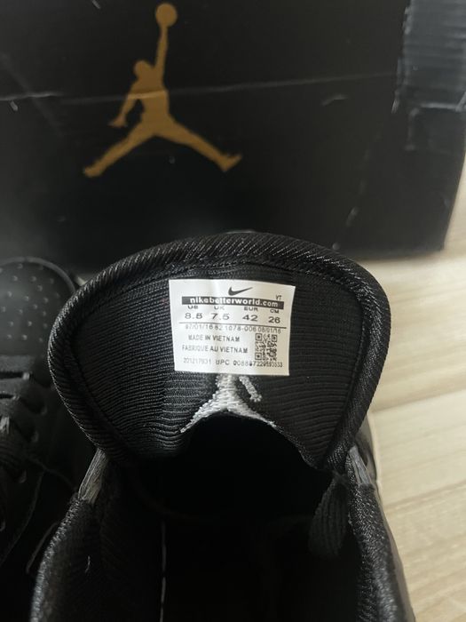 Nike Air Jordan 1 Low Black