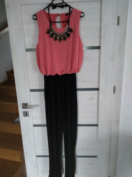 Kombinezon damski elegancki długi 40/42