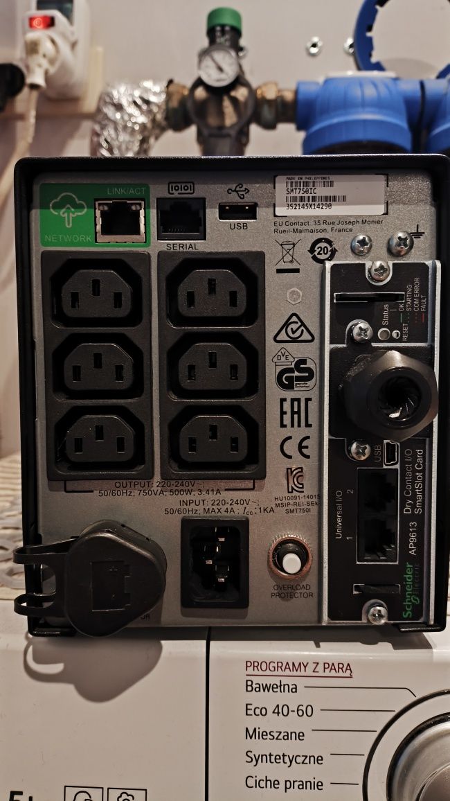 APC Smart-UPS 750VA - karta rozszerzeń SmartSlot ups AP9613