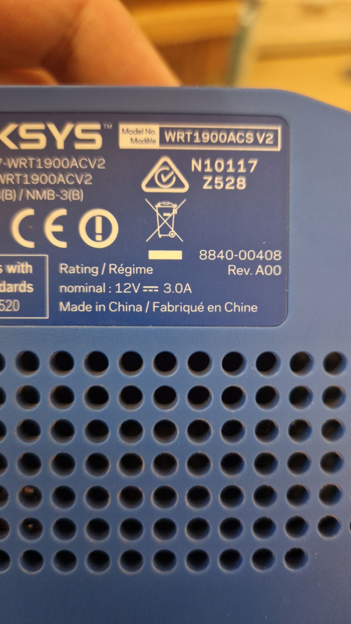 Ruter Linksys AC1900v2