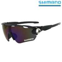 Shimano okulary rowerowe nowe przeciwsłoneczne uv400 PC black