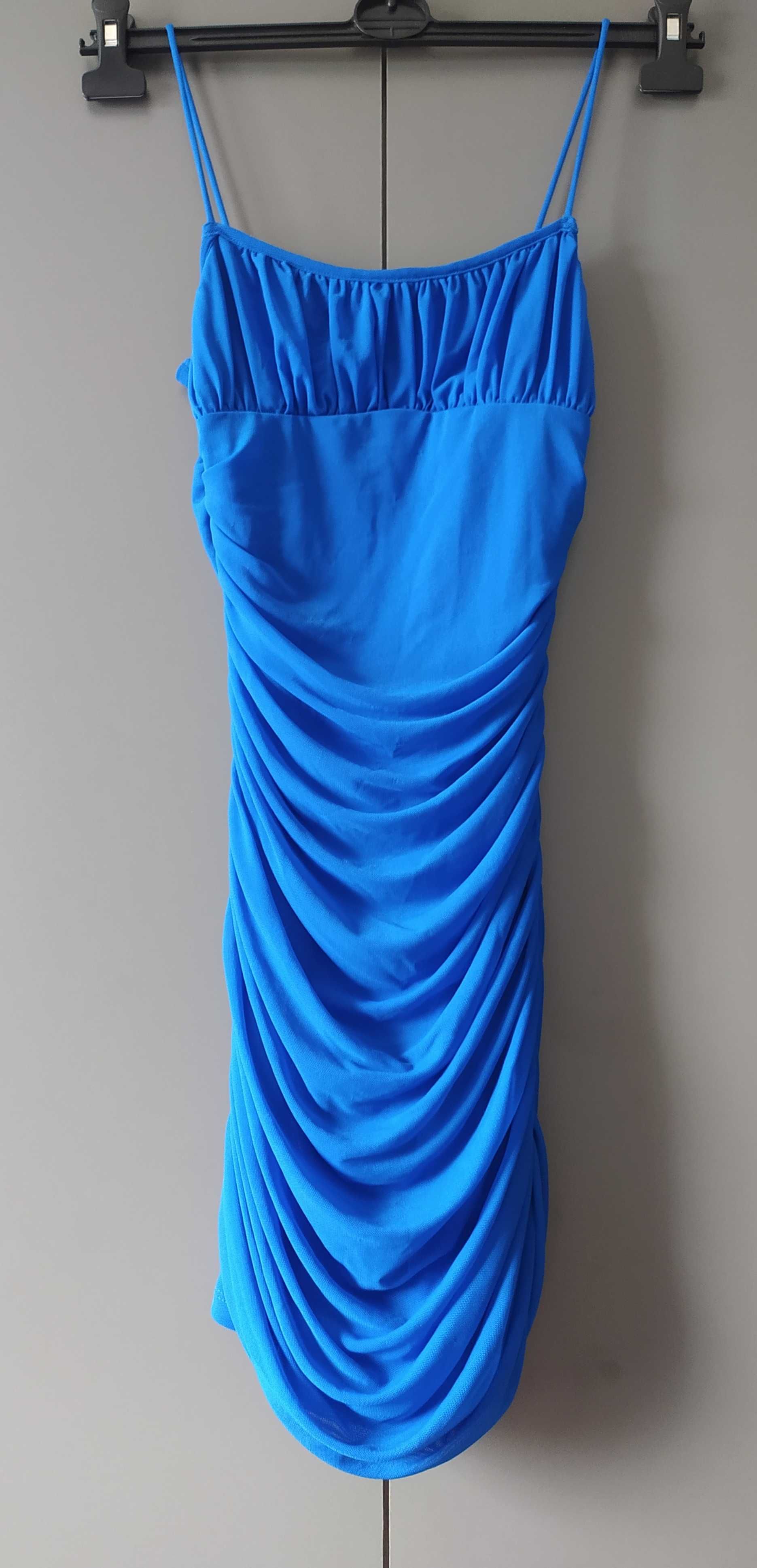 Granatowa sukienka roz XS  Shein