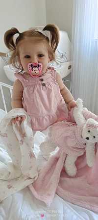 Cudowna lalka reborn Toddler model Zoe Malowanie Anna Danelska