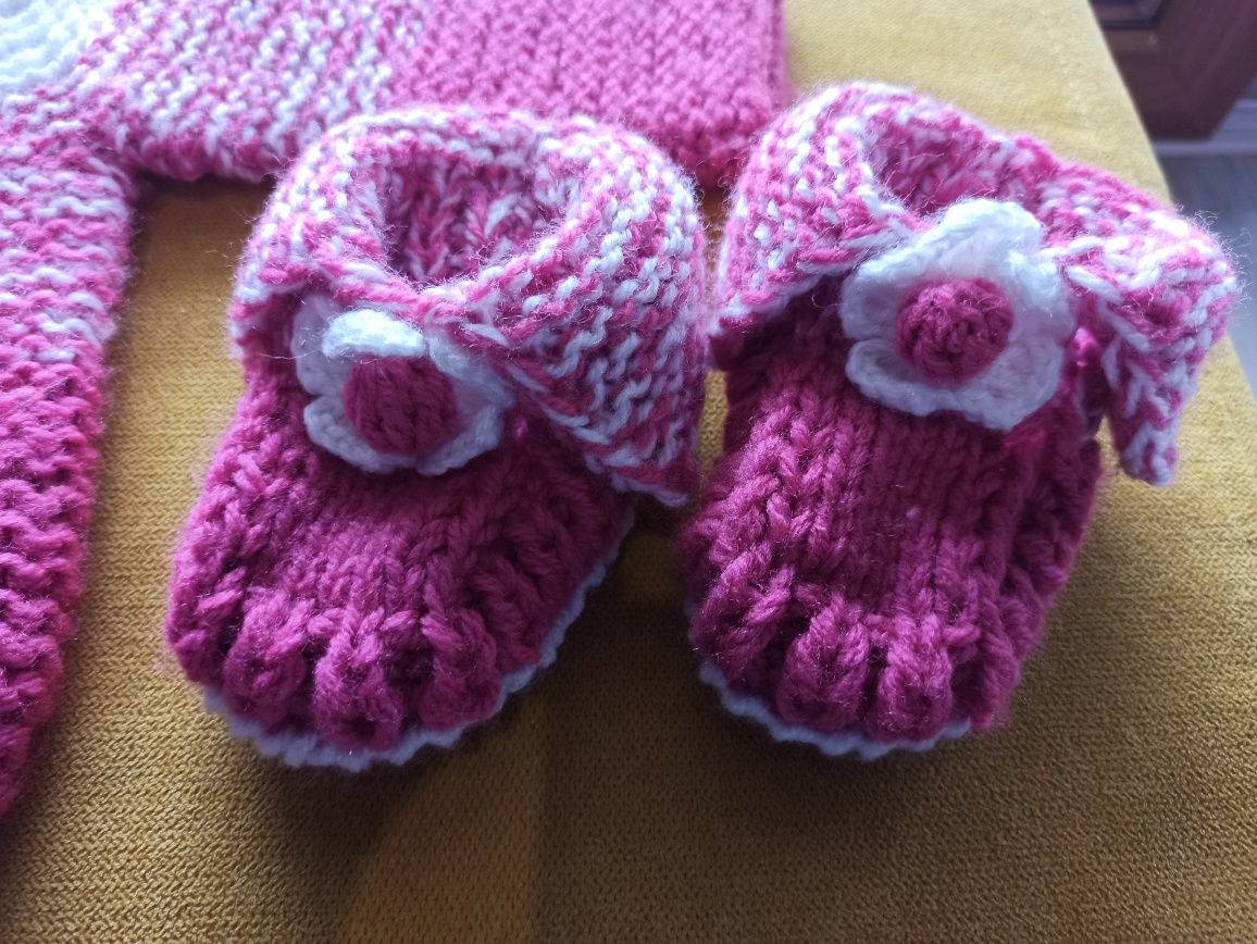 Zestaw, sweter, hand made