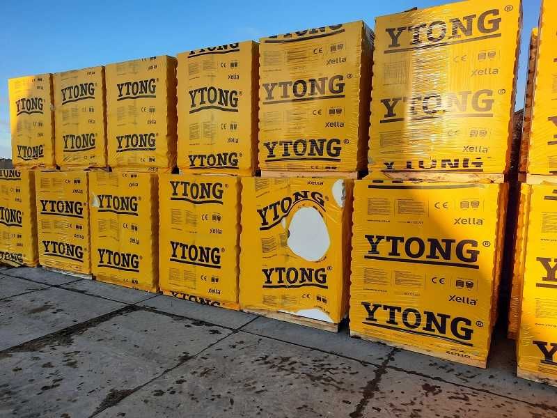 YTONG 24 cm kl 600 PP4/0,6 S+GT Gazobeton Beton komórkowy pustak