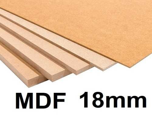 MDF 18mm surowy - KAŻDY WYMIAR - Hurt Detal