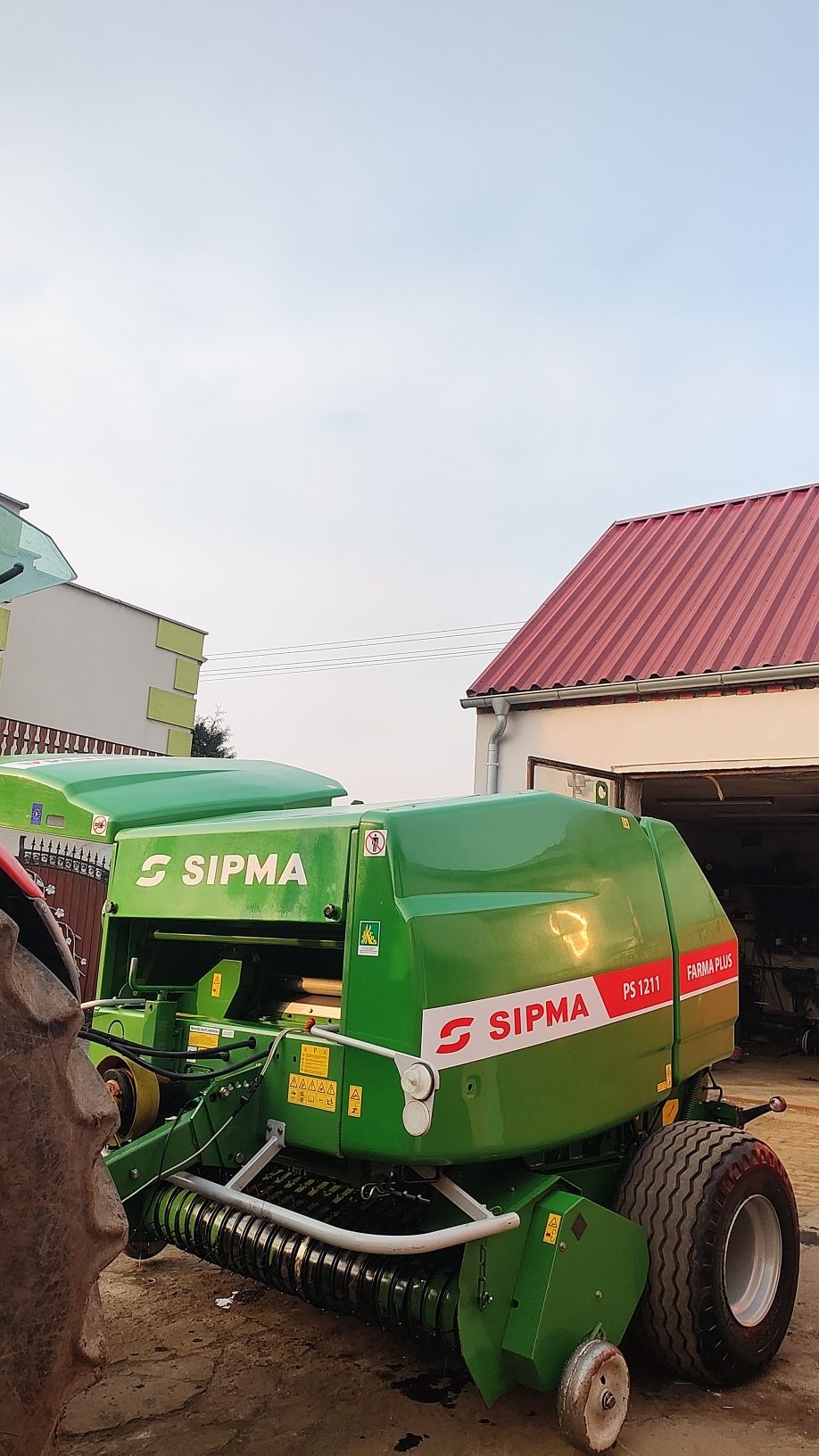 Prasa zwijająca belukaca Sipma PS 1211 Farma Plus.. ZADBANA!!!