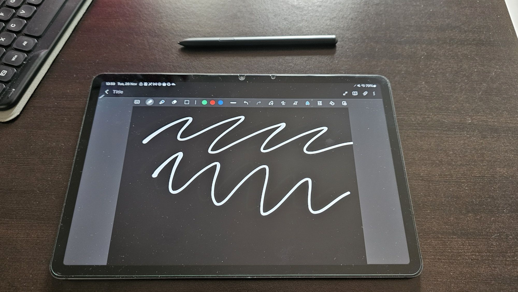 Samsung Tab S8 + Capa com Teclado e película