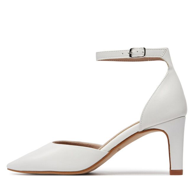 Czółenka w szpic zapinane w kostce Tamaris 39