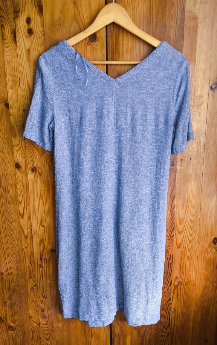Marks Spencer Collection sukienka midi len lato M 38 L 40