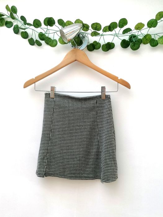Conjunto Axadrezado: Top e Saia