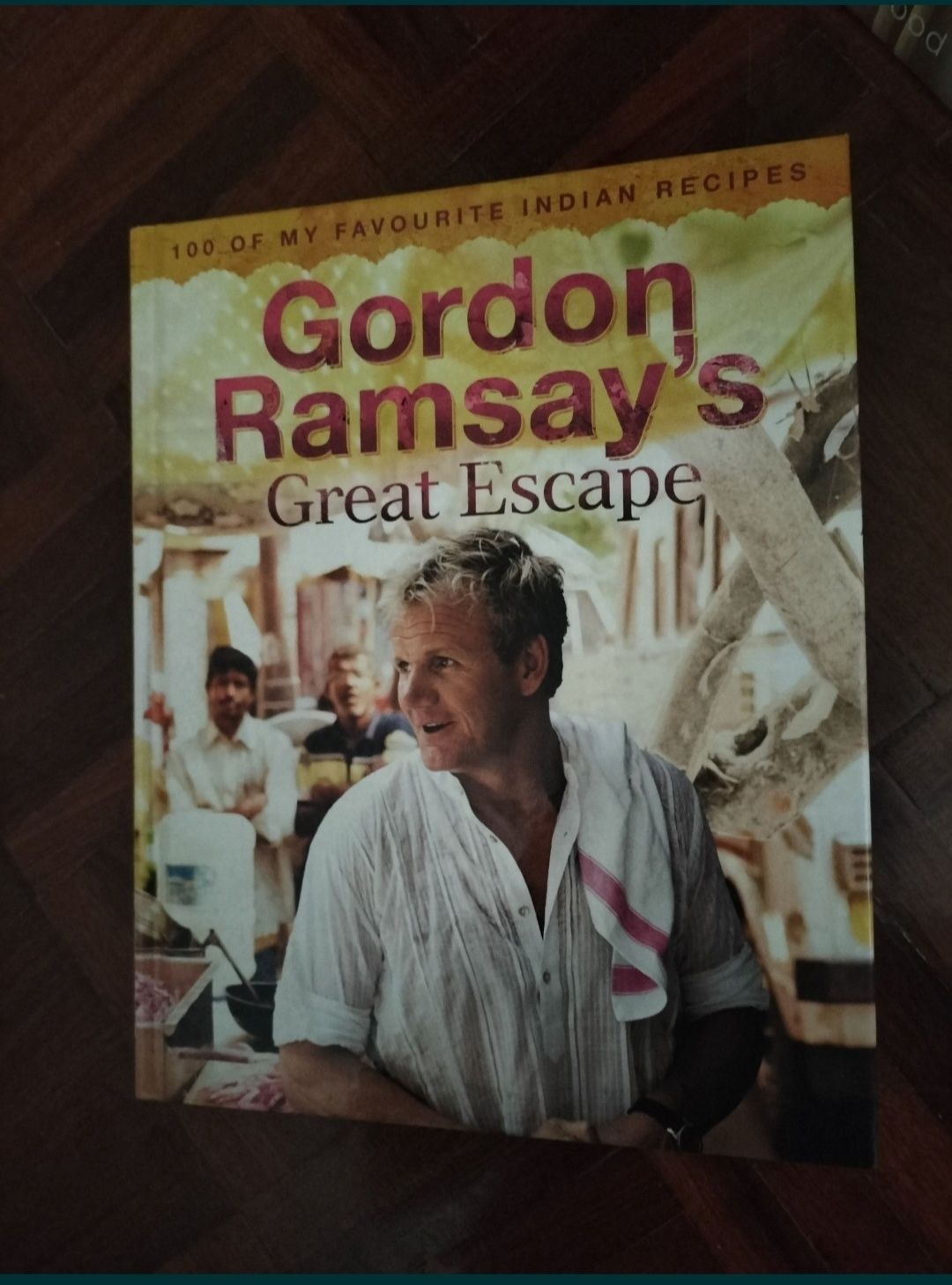 Livro  do Gordon Ramsay de Gastronomia Indiana