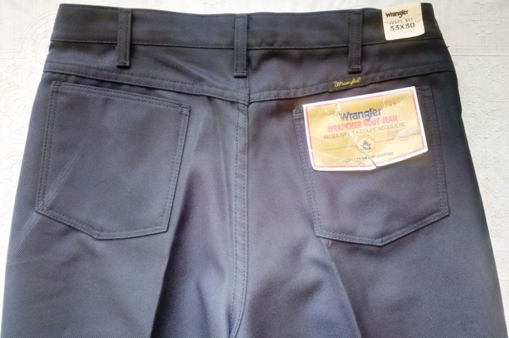 Новые джинсы-брюки WRANGLER 33x30 Очень старинные. Из 70-х Canada