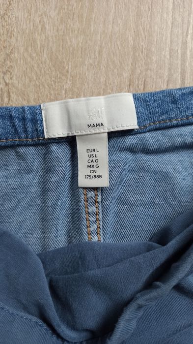 Jeansy ciążowe H&M rozm. L