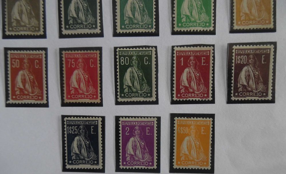 Selos Portugal 1930- Ceres série completa NOVOS  c / e s/ charneira