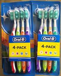 Szczoteczki Oral-B 4 pak - różne kolory