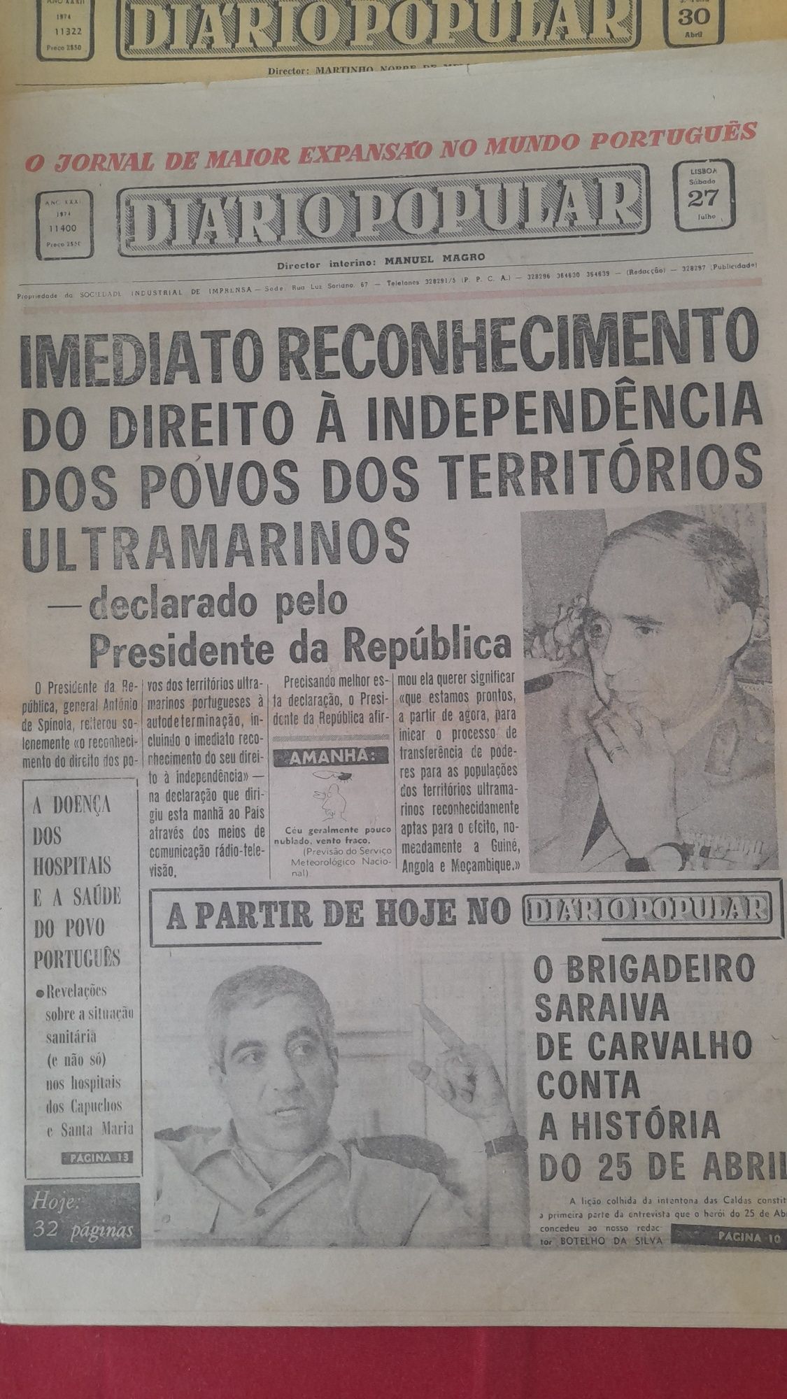 Jornais Antigos Diário Popular (6)