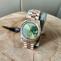 Zegarek CADISEN Day-Date Rose gold President 10ATM MIYOTA 8285