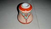 Secesja - korpus lampy naftowej z lat 1900 - 1920 .