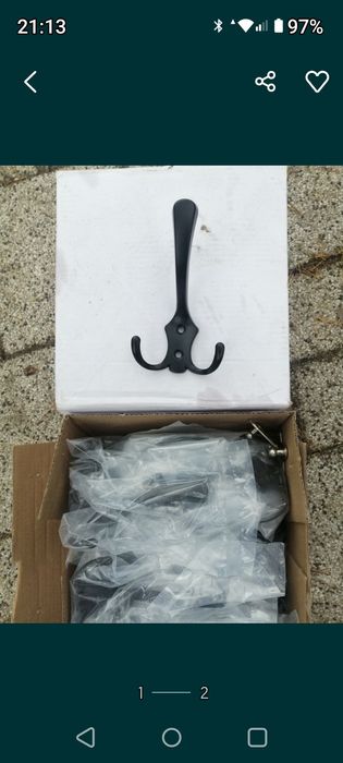 Wieszak meblowy hak zawieszka uchwyt na ubrania