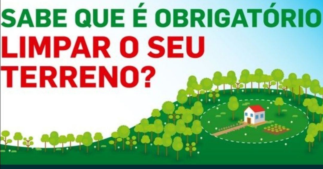 Limpeza de terrenos e manutenção de jardins