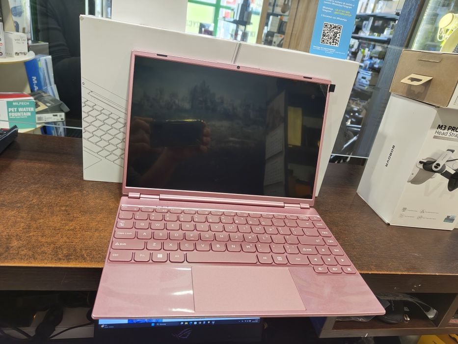 Laptop NOTODD N700 8/256 SSD Celeron W11 14" różowy