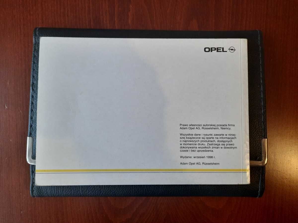 Instrukcja obsługi Opel Astra G 2 II język Polski