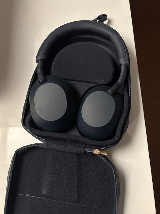 Auscultadores Noise Cancelling Bluetooth Sony WH-1000XM5B - Azul