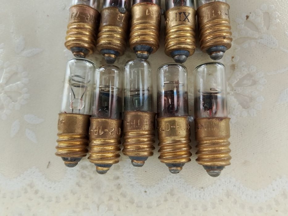 Лампочки специальные СССР/ ИНА+ТН и + ТН
