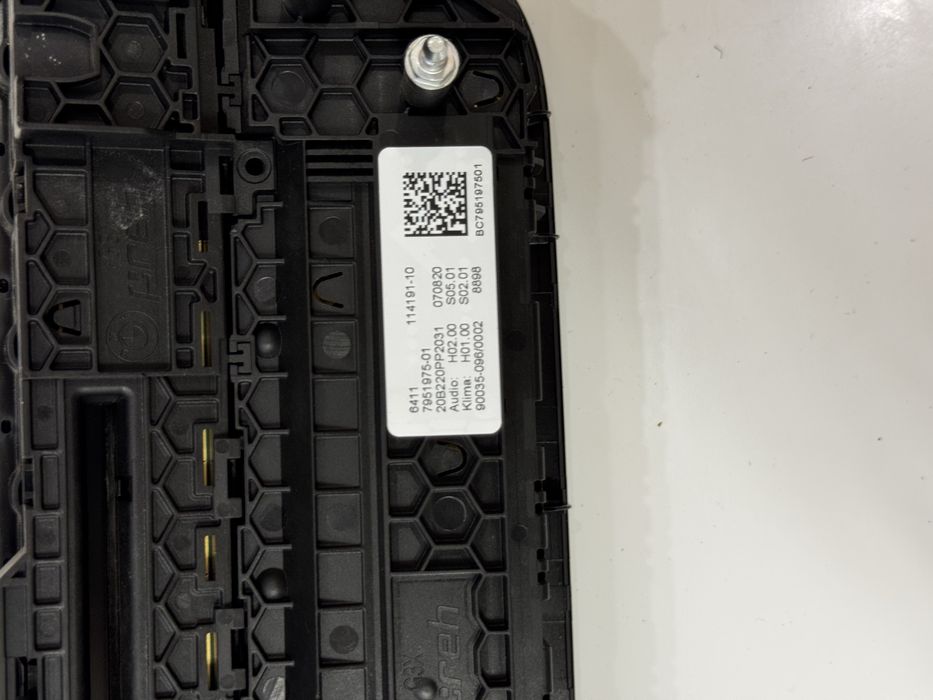 Блок управления климат контроля и радио BMW X3 G01 2020 p б/у