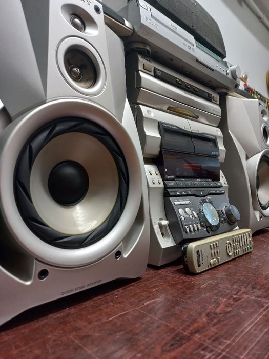 Wieża sony Rx 110Av/dj mix pro/pro logic