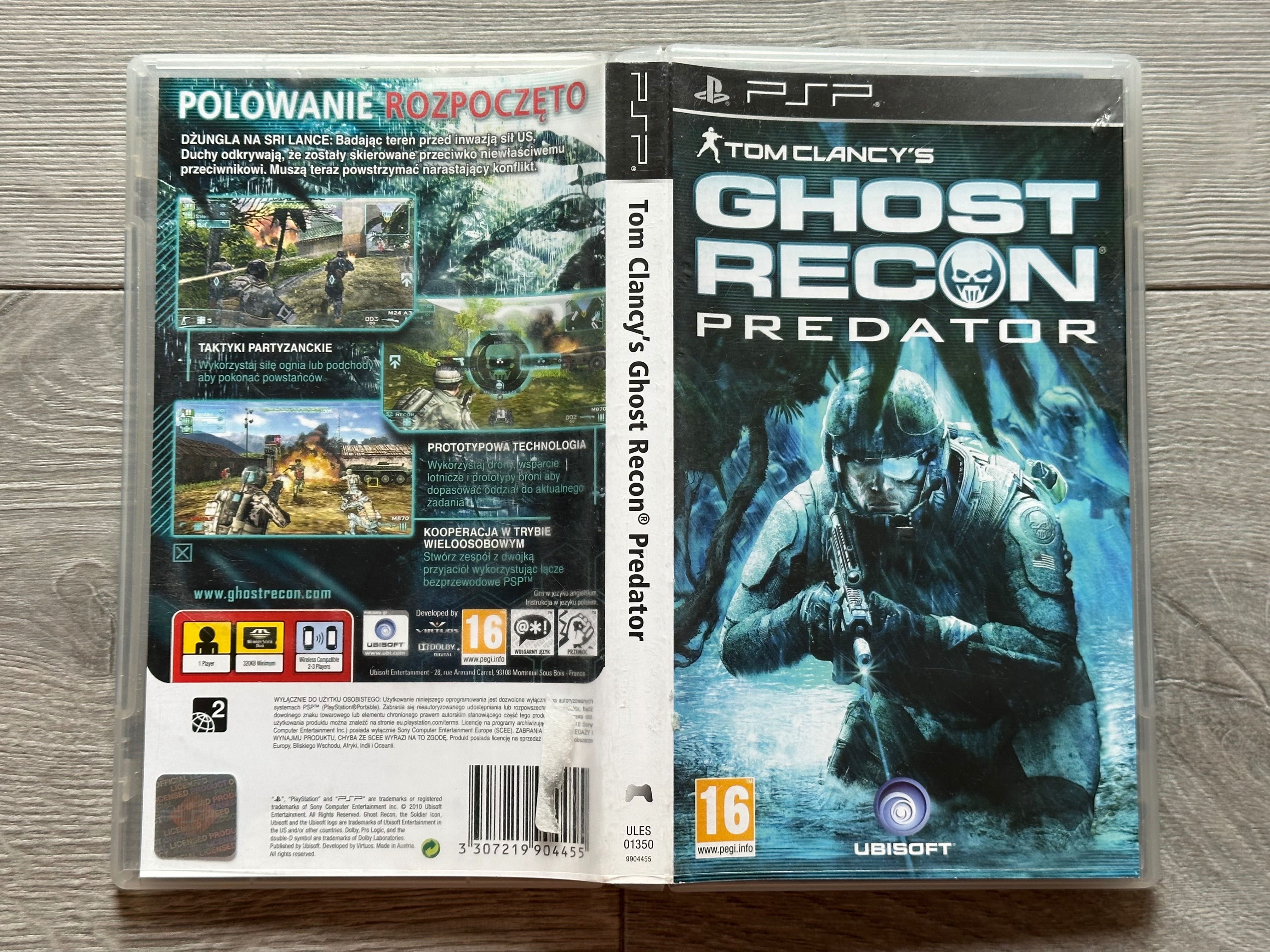 Tom Clancy's Ghost Recon Predator / Playstation Portable