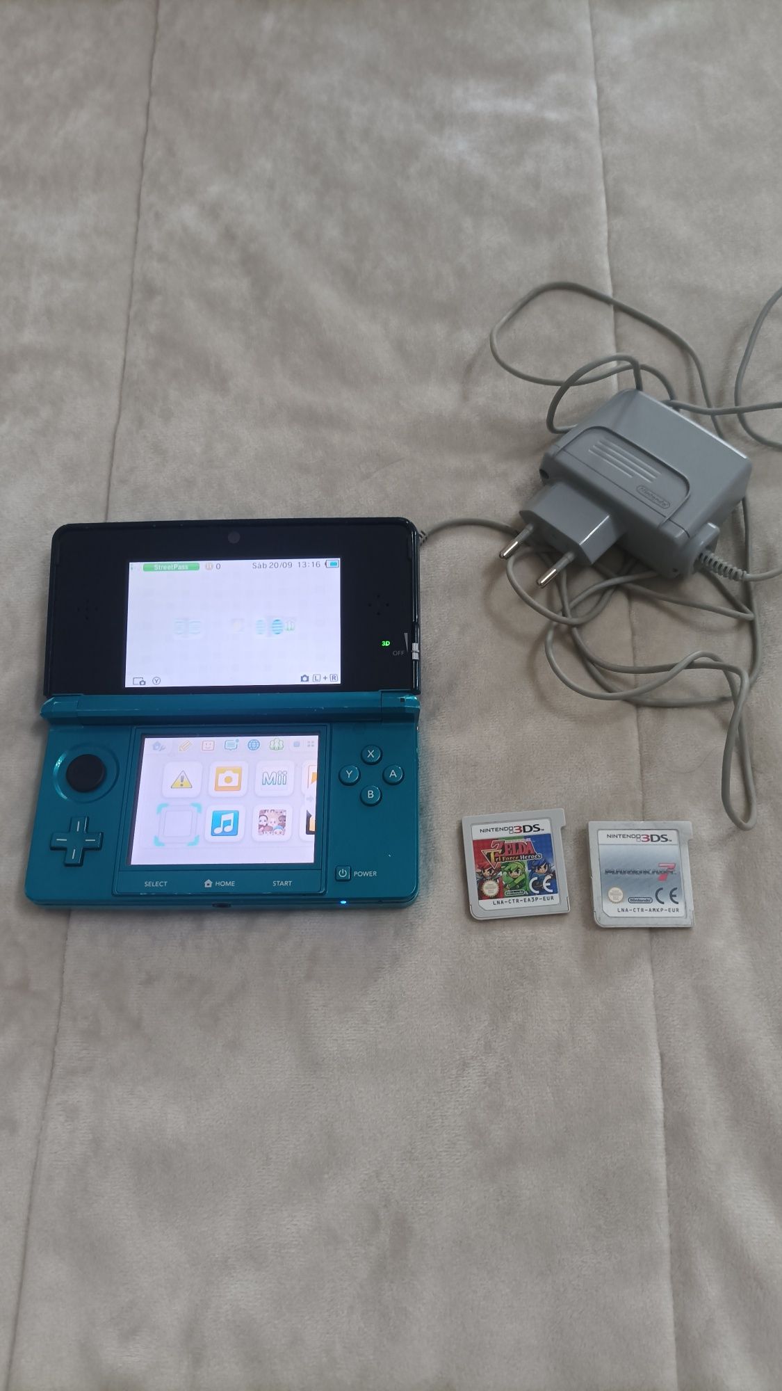 Nitendo 3DS azul