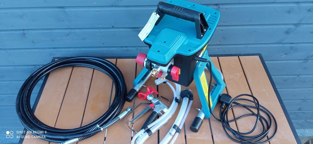 Agregat malarski ERBAUER 600w 200Bar Dysza 517