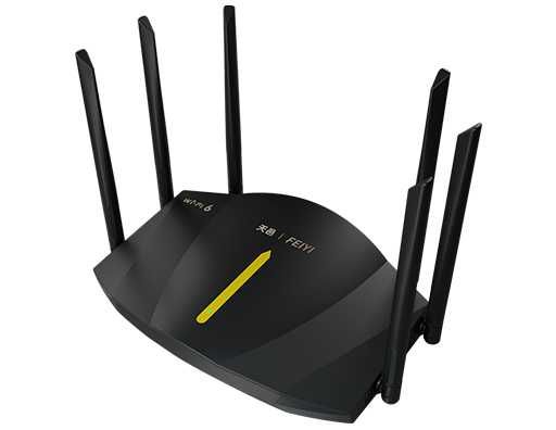 Супер потужний роутер Feiyi AX5400 160MHz Mesh Wi-Fi 6 маршрутизатор