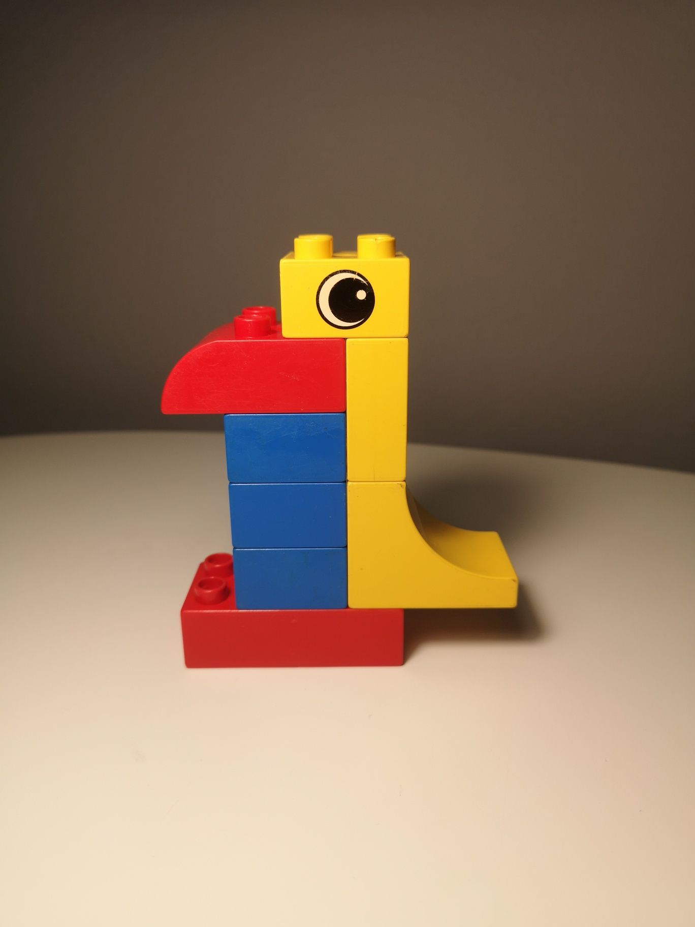 Klocki Lego Duplo Pingwin Ptak Bird 1990 r. vintage