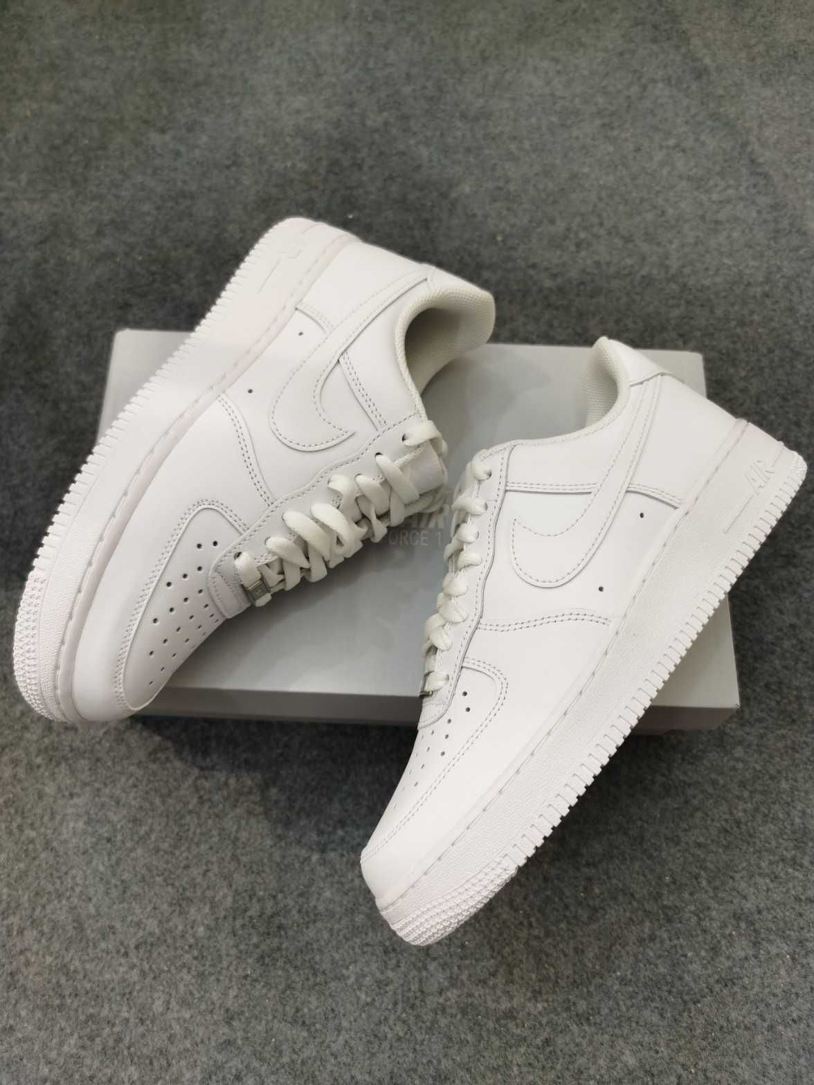 Nowe Nike Air Force 1 White Unisex R.43